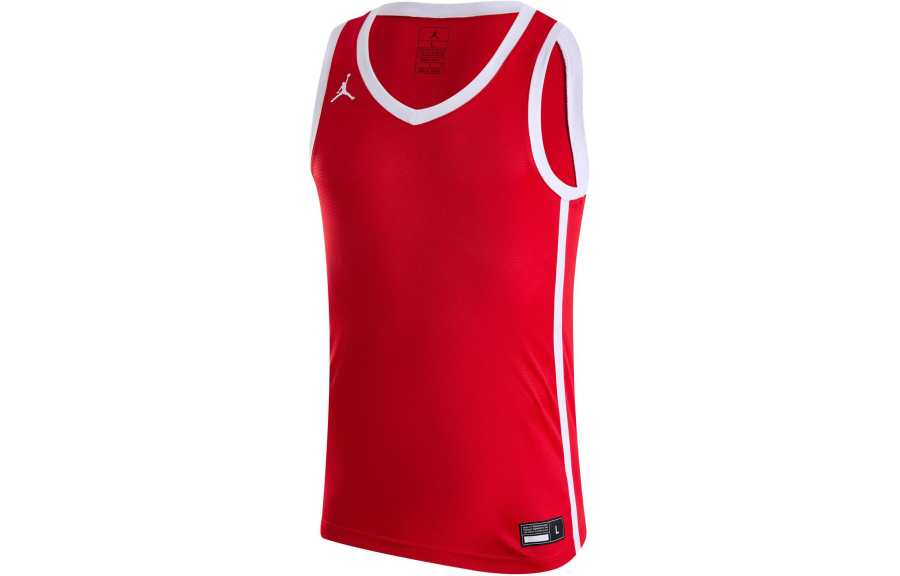 Jordan Jordan SS24 DRI FIT Basketball Jersey Men's Scarlet