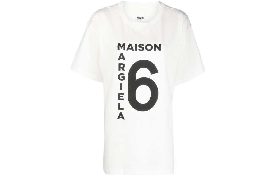 MM6 Maison Margiela T Shirt Women's White