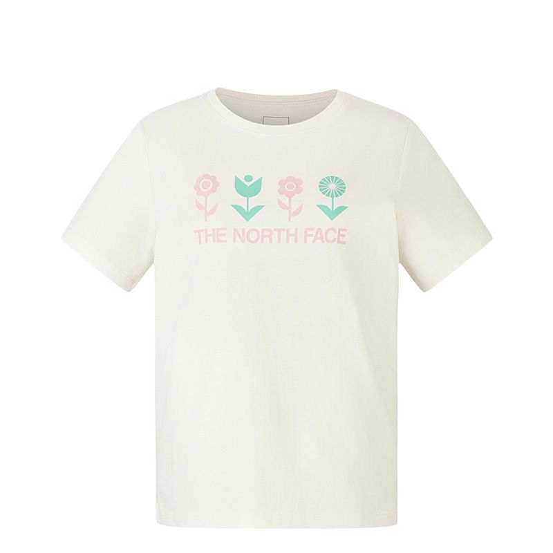 THE NORTH FACE Urban Exploration SS25 T Shirt Women's QLI/Dune White