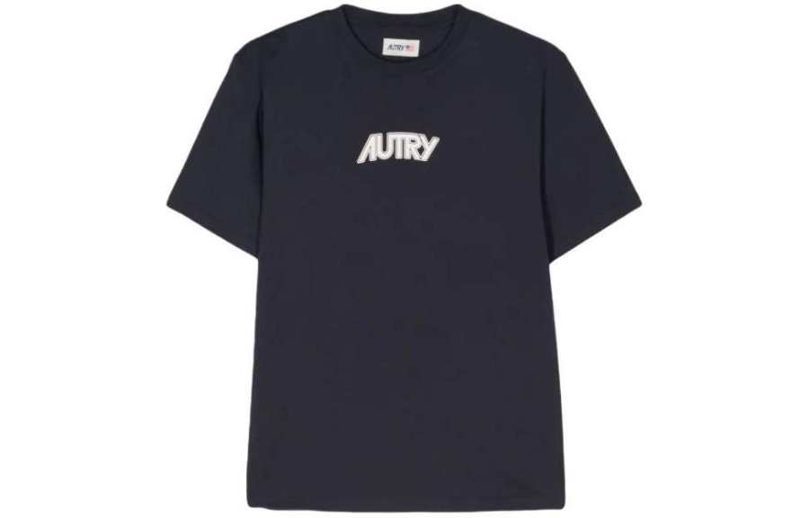 AUTRY Logo Printed Crewneck T Shirt