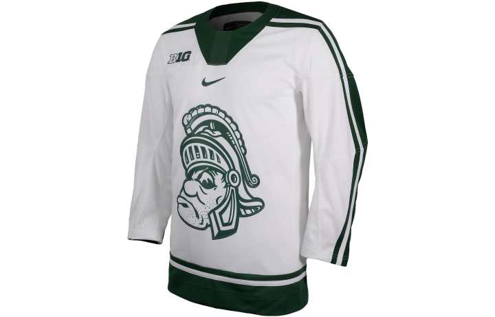 Nike Nike Michigan State Men's Nike College Hockey Jersey