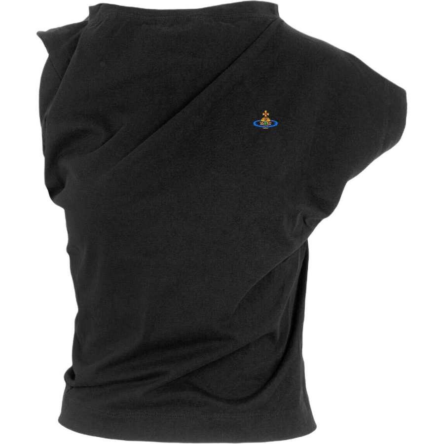 Vivienne Westwood Vivienne Westwood T Shirts Women's Black Crew Neck Moderate
