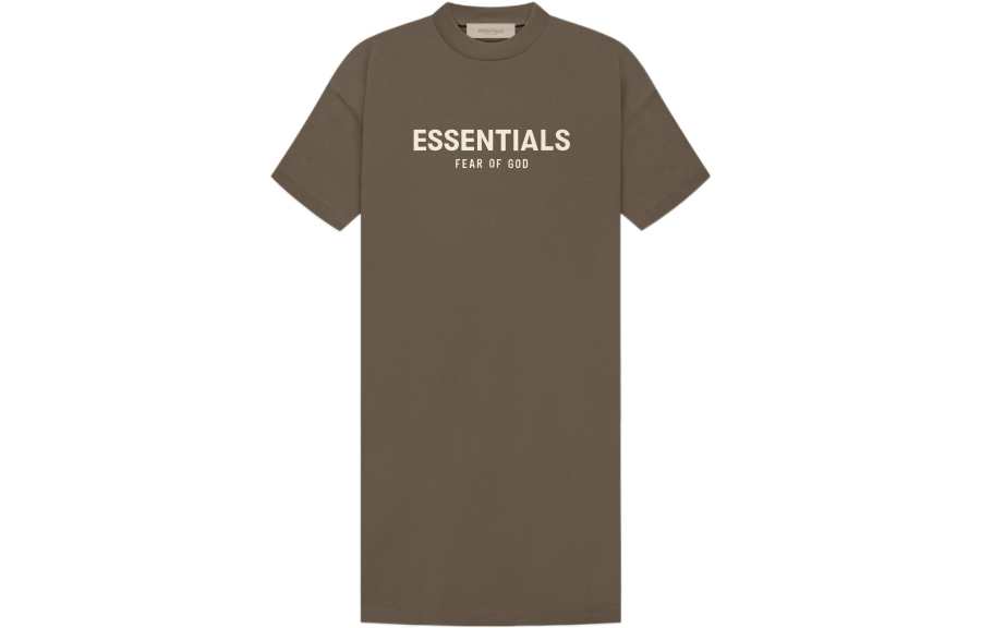 Fear Of God Essentials Tee Dress 'Wood'