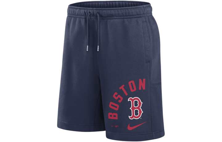 Nike Nike Boston Red Sox Arched Kicker Sports Shorts Men's Marine Blue