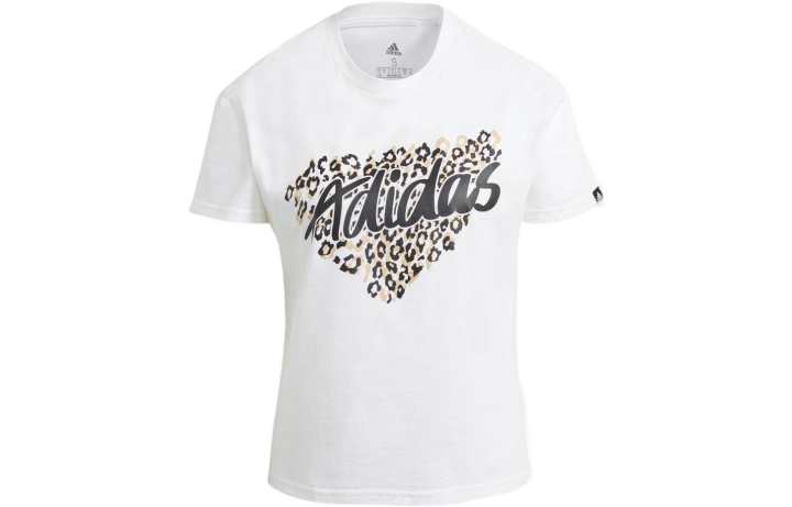 Adidas Adidas T Shirts Women's White Crew Neck Moderate Straight Fit