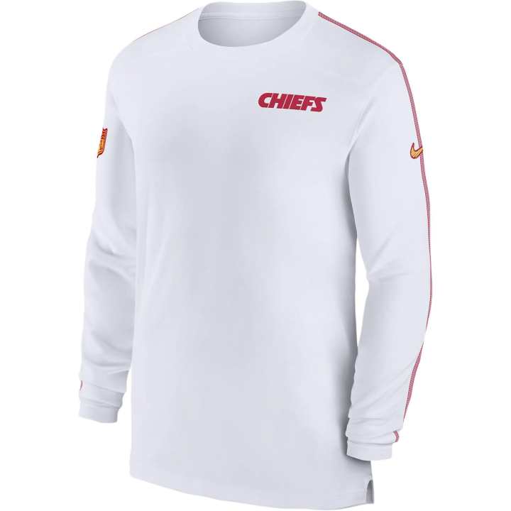 Nike Nike Kansas City Chiefs Sideline Coach Men's Nike Dri FIT Nfl Long Sleeve Top