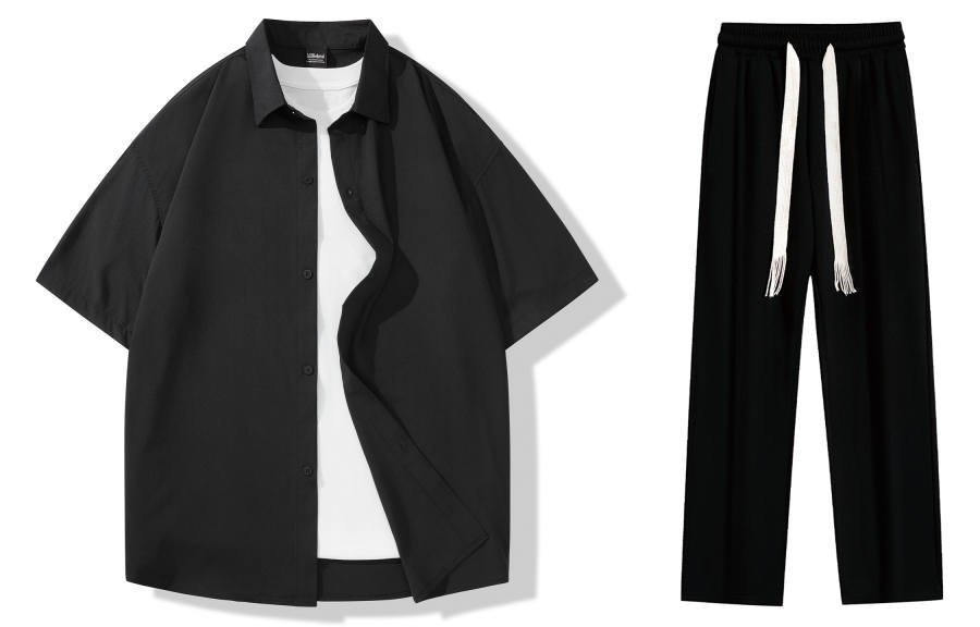 LA'T.WEEKEND Shirt Matching Set Unisex
