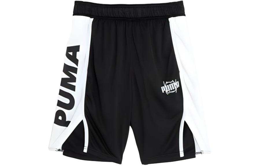 PUMA CURL Basketball Shorts Men's Black