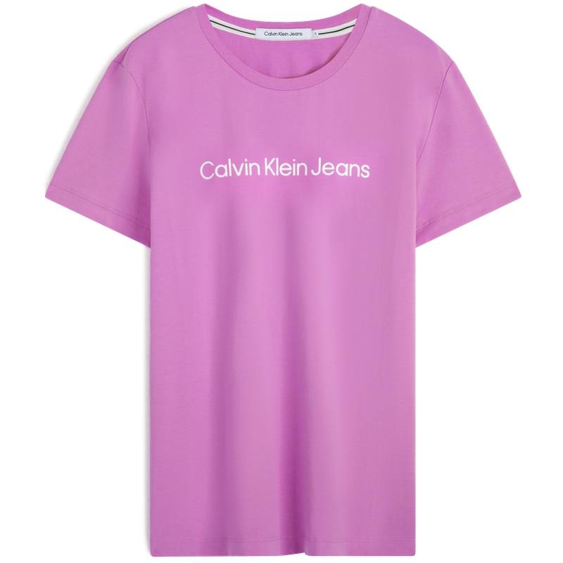 CALVIN KLEIN T Shirt Women's Blue Purple