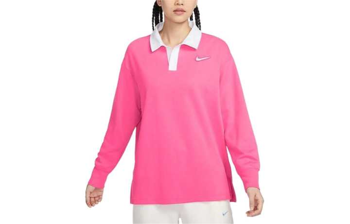 Nike Nike Dragon Soaring New Year Collection Drop Shoulder Sleeve T Shirt Women's Pink