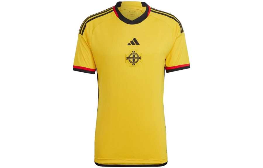 Adidas Adidas Northern Ireland National Team Soccer Jerseys Men's Yellow Moderate