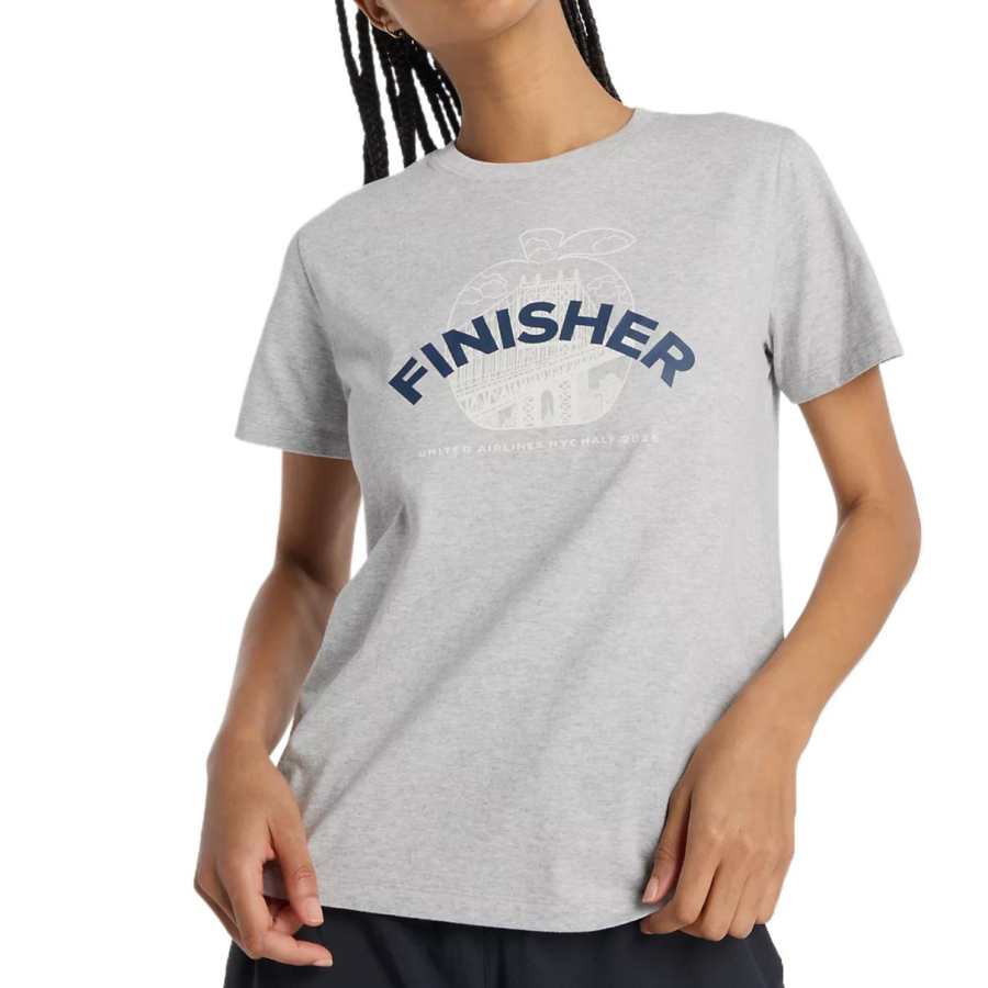 New Balance New Balance United Airlines NYC Regular T Shirt Women's Gray