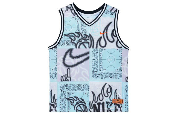 Nike Nike SS23 DNA 'CHBL' Basketball Jersey Men's Pink Blue