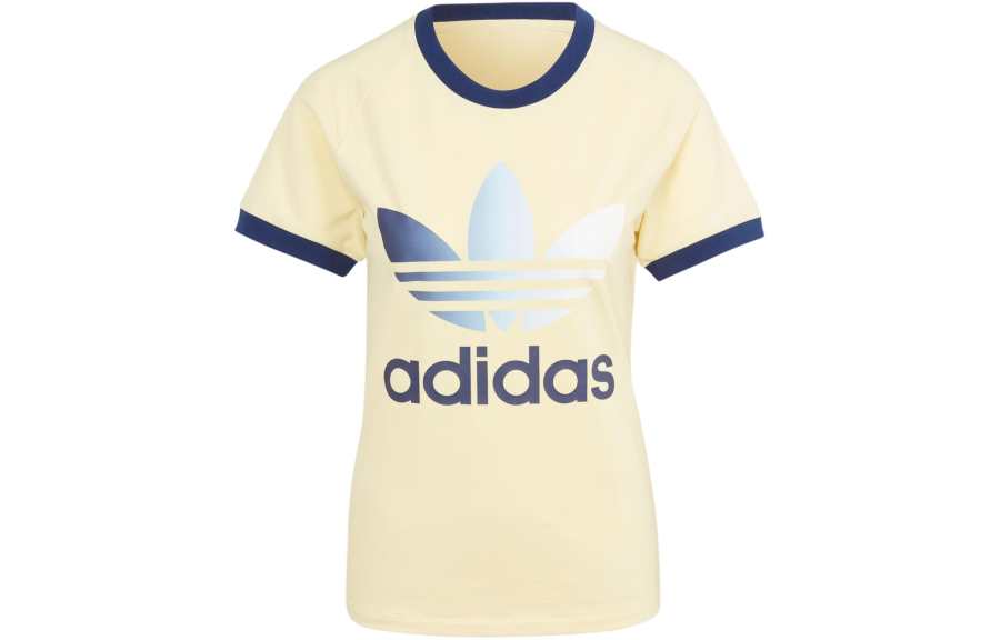 Adidas Originals Raglan Sleeve T Shirt Women's Yellow