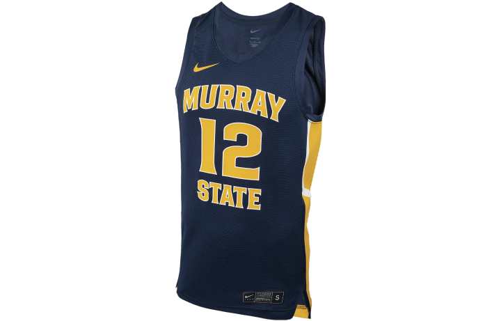 Nike Nike Basketball Jerseys Men's Marine Blue Moderate Straight Fit