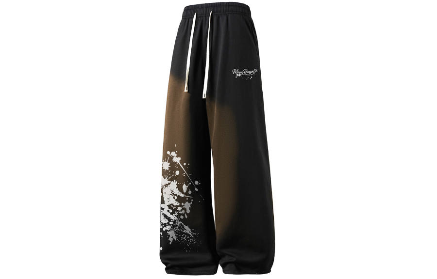 MIIOW Casual Pants Unisex Thickened And Fleece Lined Straight Fit Pants