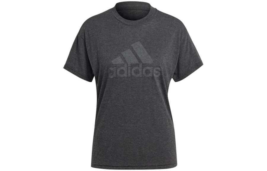 Adidas Adidas Regular T Shirt Women's Gray Japan Version