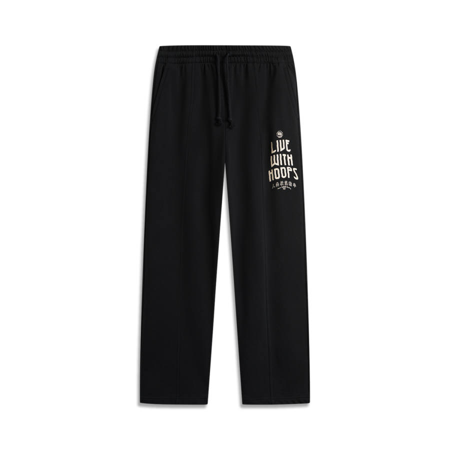 Li-Ning Li Ning Basketball Collection Sports Pants Men's Black