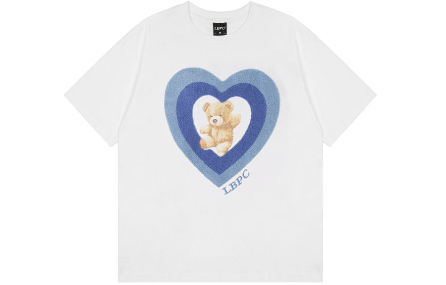 LBPC T Shirts Unisex Crew Neck Moderate Straight Fit