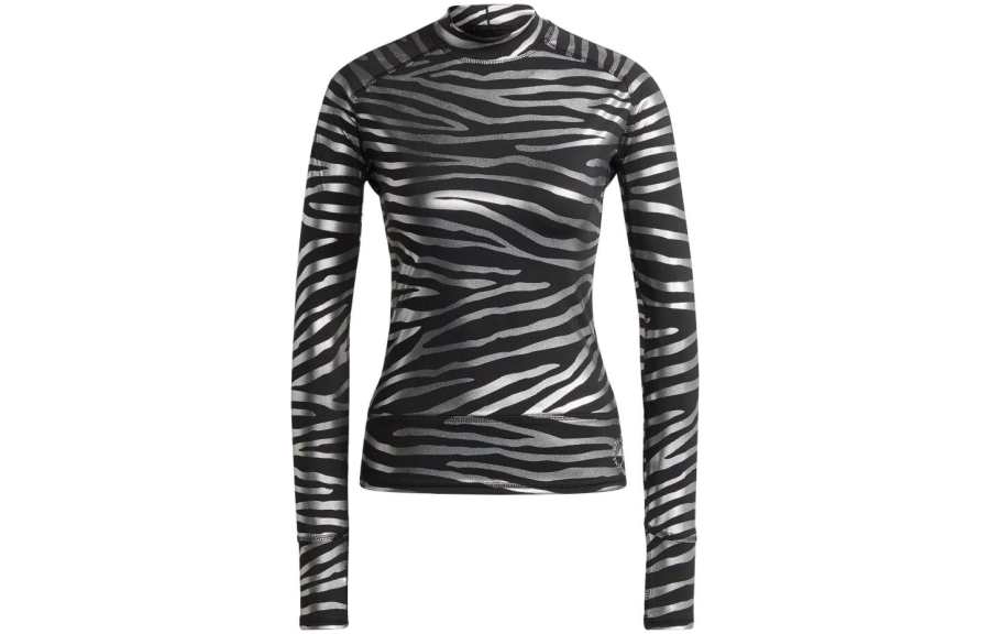 Adidas Adidas T Shirts Women's Black Crew Neck Moderate Straight Fit
