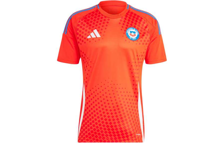 Adidas Adidas Chile National Team Chile 24 Home Jersey Soccer Jersey Fan Edition Men's Red