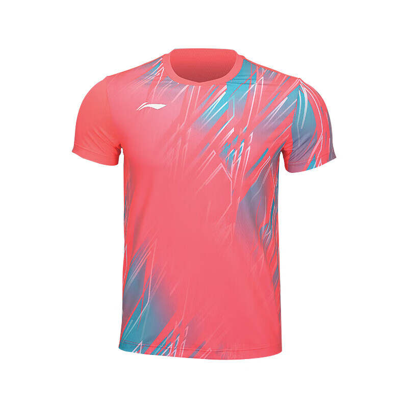 Li-Ning Li Ning Badminton Jersey Unisex Fluorescent Begonia Red