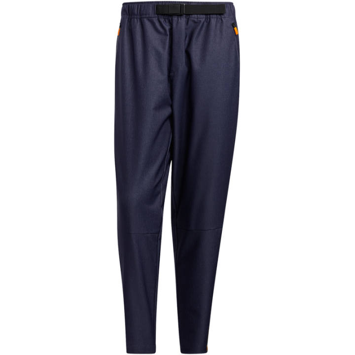 Adidas Adidas Casual Pants Men's Blue Moderate Tapered Pants