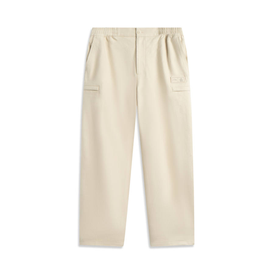 Li-Ning Li Ning x GUGONG,LIANMINGKUAN Rijin Doujin Collection Sports Pants Unisex Dune Khaki