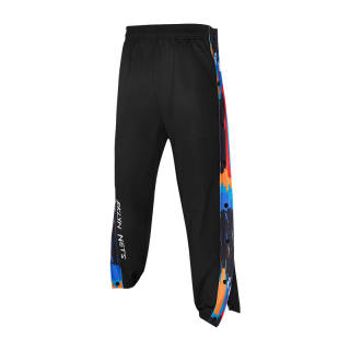 BKCXZICE Loose Fit Running Elastic Cuff Sports Pants Men's Black