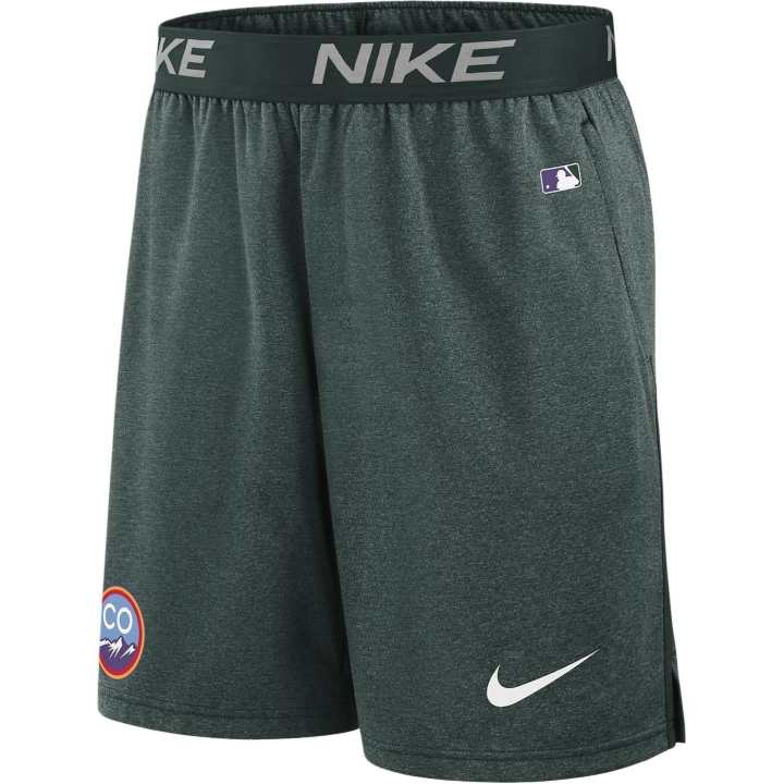 Nike Nike Colorado Rockies City Connect Practice Men's Nike Dri FIT Mlb Shorts