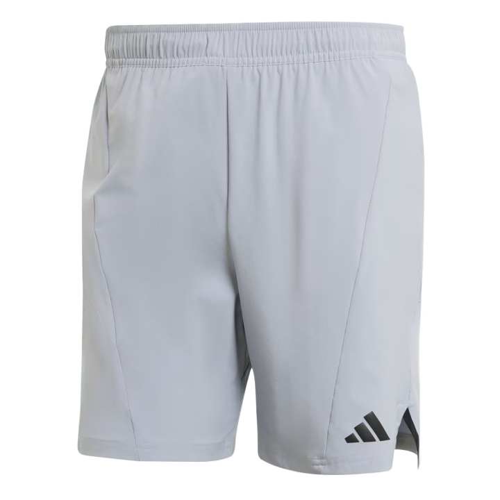 Adidas Adidas Designed For Training Workout Sports Shorts Men's Halo Silver