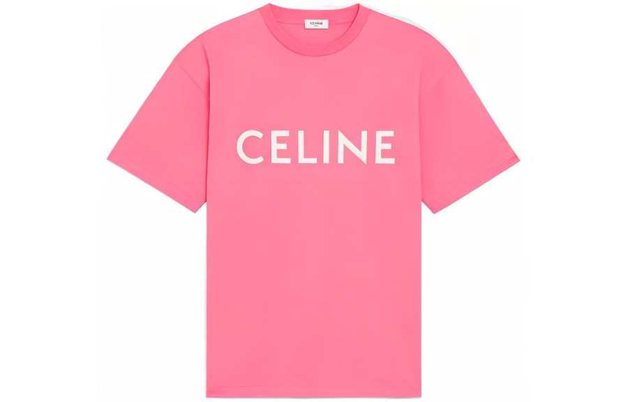 CELINE SS22 LOOSE T-SHIRT IN COTTON JERSEY