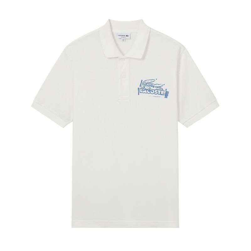 LACOSTE Lacoste crocodile-logo polo shirt