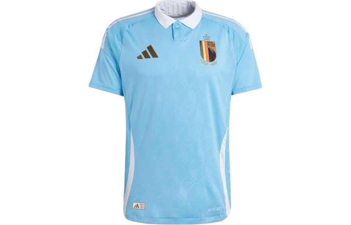 Adidas Adidas Belgium National Team Belgium Away Authentic Jersey Soccer Jersey Player Edition Men's Blue