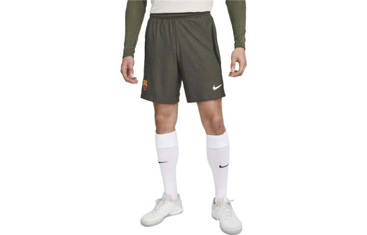 Nike Nike F.C. Barcelona Strike Elite Soccer Ball Shorts Men's Olive Green