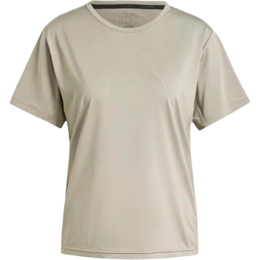 Adidas Adidas Clothing T Shirts Women's Gray Crew Neck