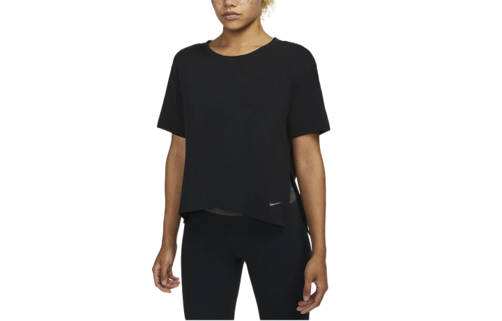 Nike Nike T Shirts Women's Black Crew Neck Moderate Other