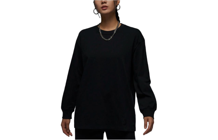 Nike Nike T Shirts Women's Black Crew Neck Moderate Other