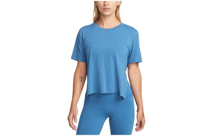Nike Nike Drop Shoulder Sleeve T Shirt Women's Blue