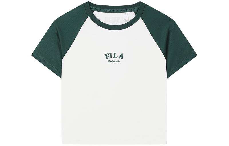 FILA Raglan Sleeve T Shirt Women's Cloud White