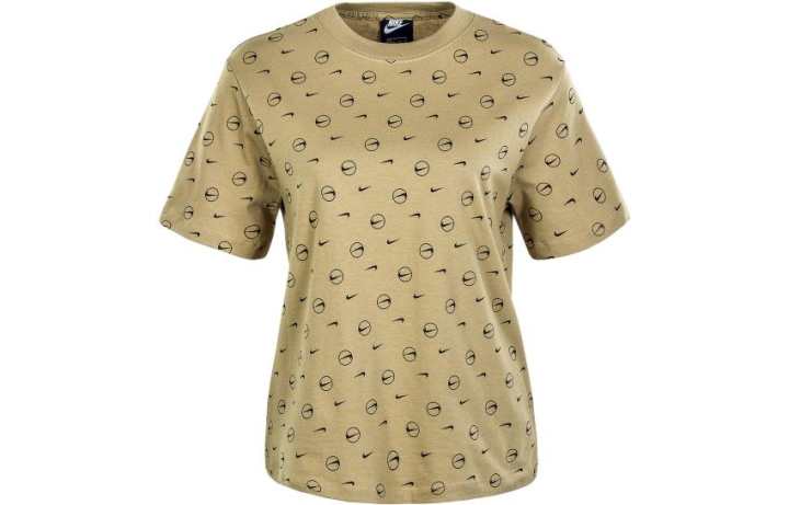 Nike Nike Drop Shoulder Sleeve T Shirt Women's Yellow