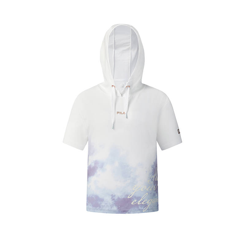 FILA Fitness T Shirt Women's Jade White