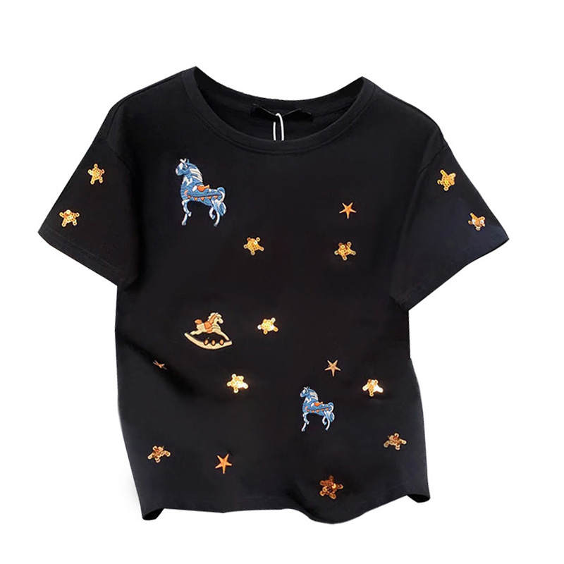 DUSHILIREN T Shirt Women's Black