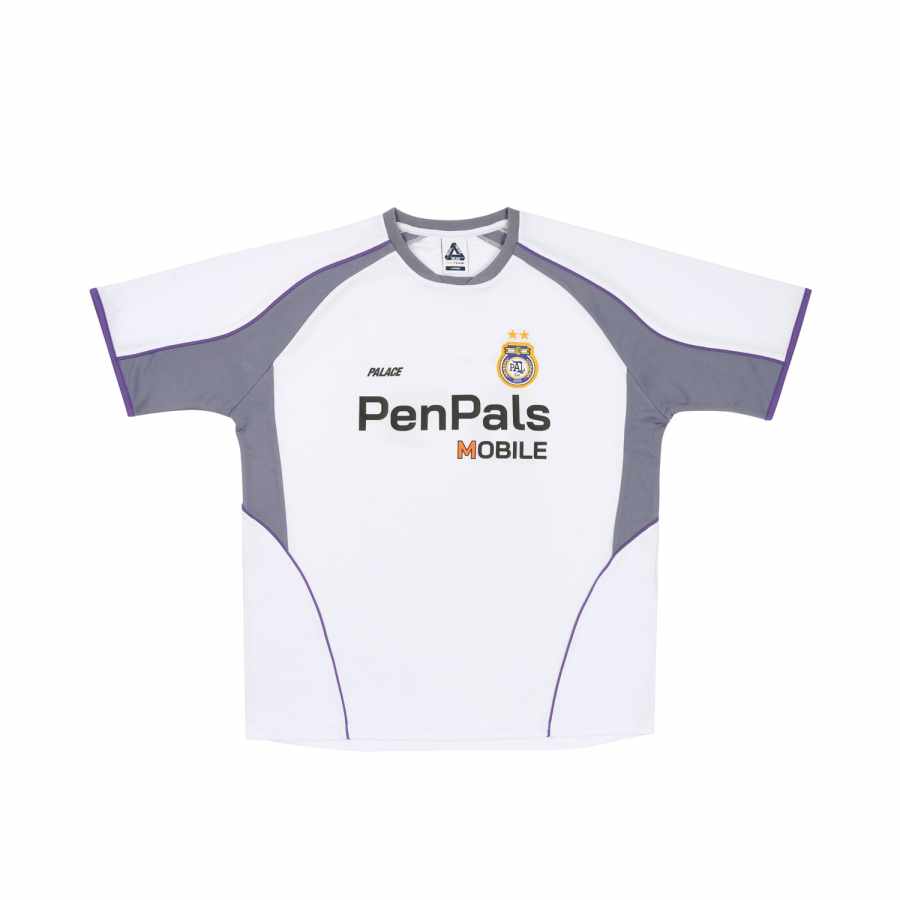 PALACE SS24 PEN PALS JERSEY Sports Apparel Unisex White