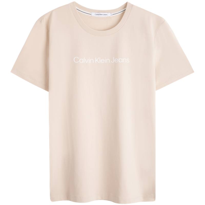 Calvin Klein T Shirts Women's Crew Neck Moderate Straight Fit