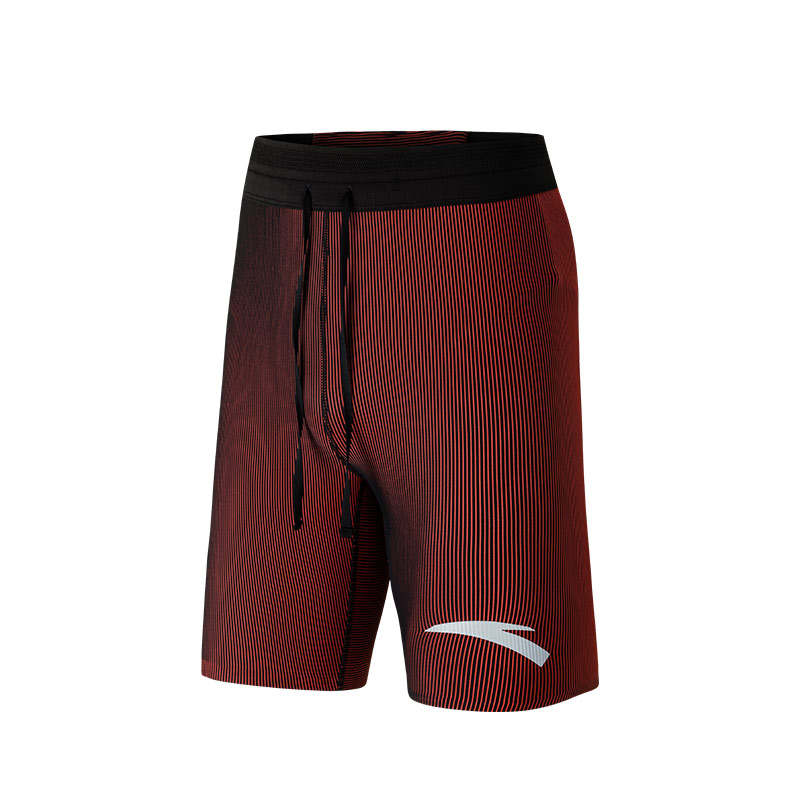 Anta Running Shorts Men's Neon Bright Red