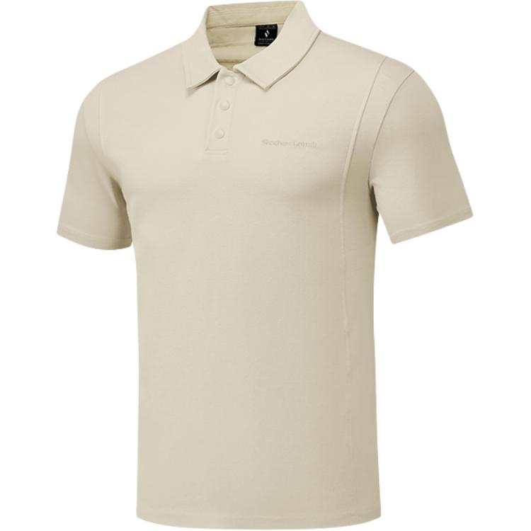 Skechers Wilderness Outdoor Collection Polo Shirt Men's Twilight Khaki 04CH