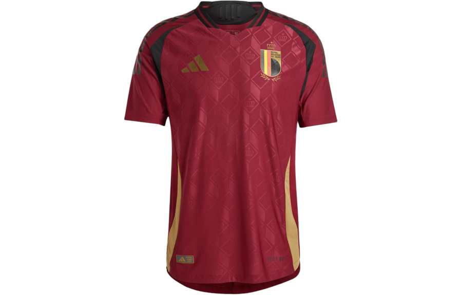 Adidas Adidas Belgium National Team Belgium 2024 Home Authentic Jersey Soccer Jersey Player Edition Men's Red