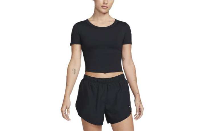 Nike Nike One Fitted Women's Dri-FIT Short-Sleeve Cropped Top