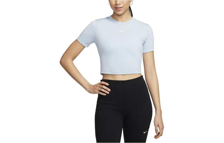 Nike Nike Sportswear Essentials Set in Sleeve T Shirt Women's Light Blue
